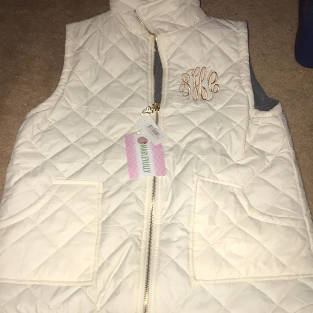 Women’s monogrammed vest
